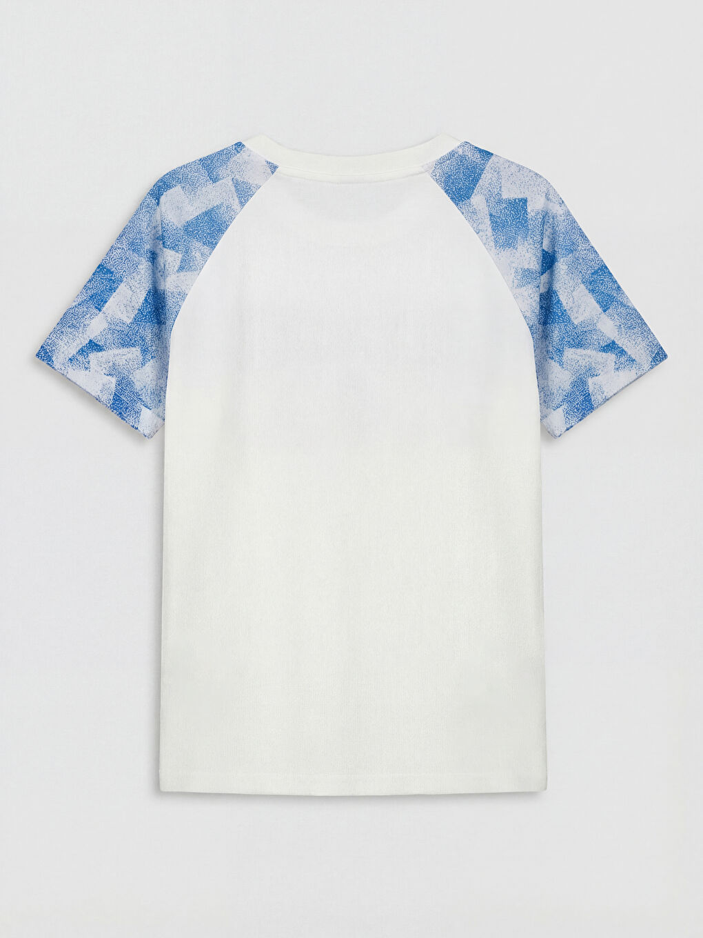 Ekru Real Madrid Baskılı Erkek Çocuk Tişört-1