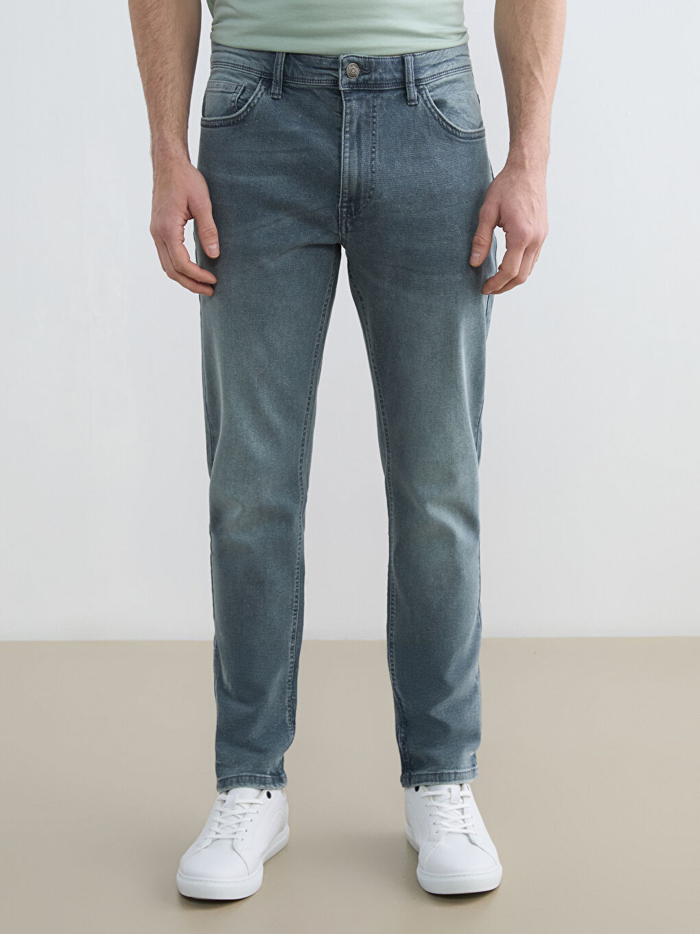 750 Slim Fit Muške Farmerke-1