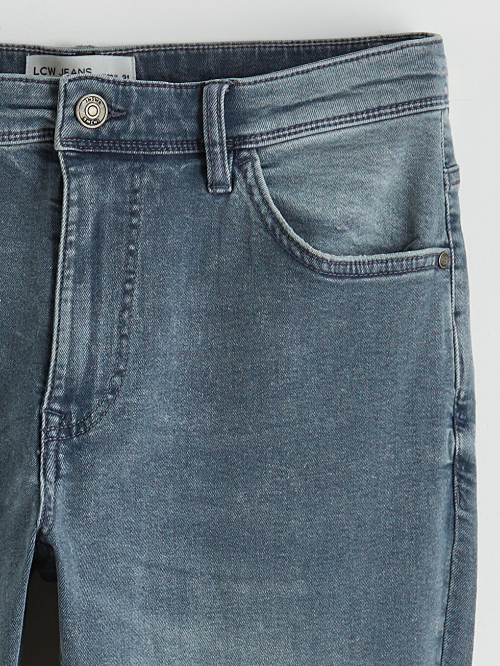 750 Slim Fit Muške Farmerke-4