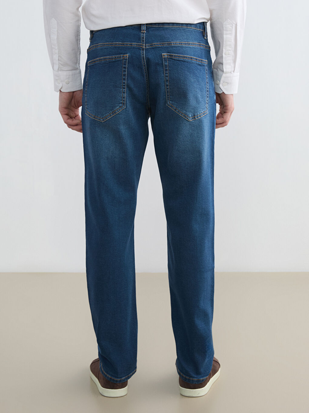 Ерлер жасыл Джинсы шалбар-3