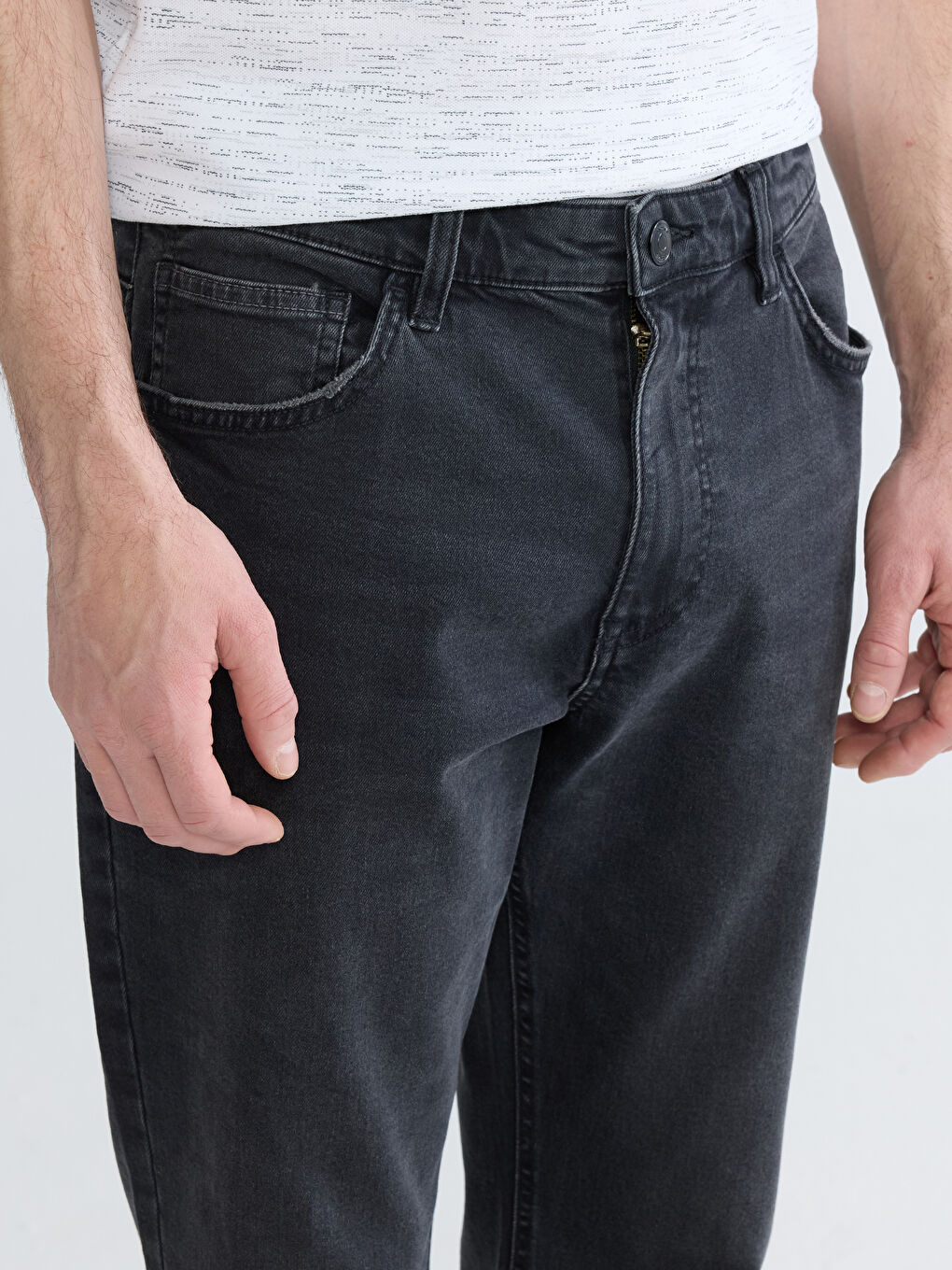 Ерлер антрацит түстес Джинсы шалбар-2