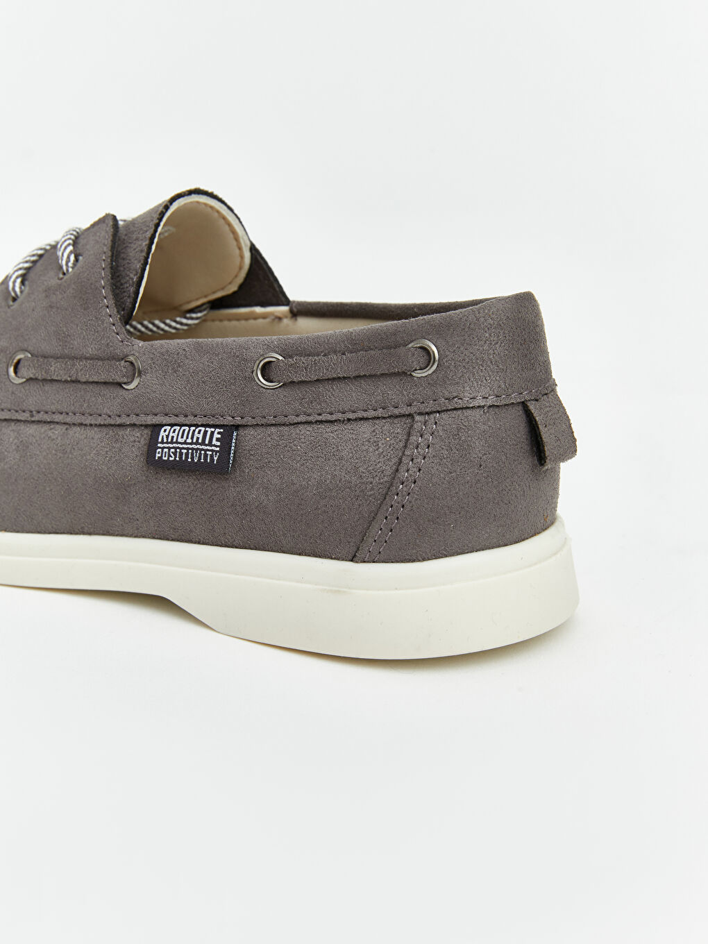 Antrasit Süet Görünümlü Erkek Çocuk Klasik Ayakkabı-3