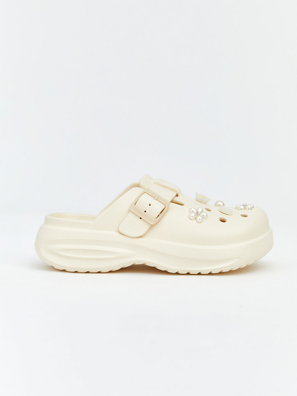 Embellished Women's Clog Slippers-1