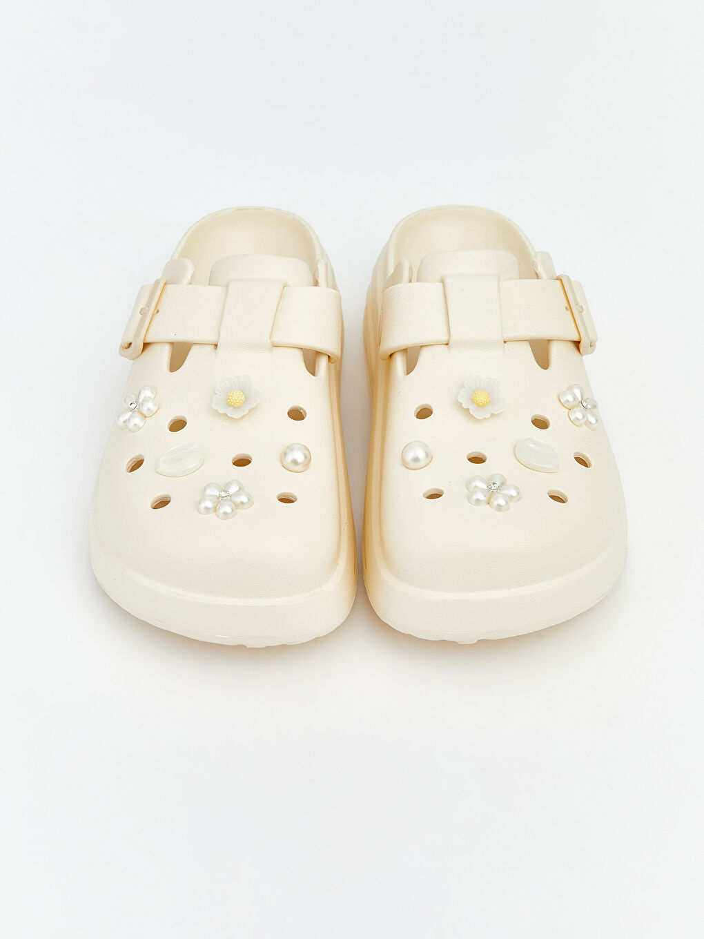 Embellished Women's Clog Slippers-2