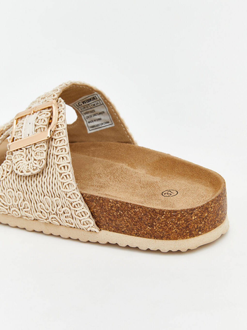 Double Strap Women's Sliders-4