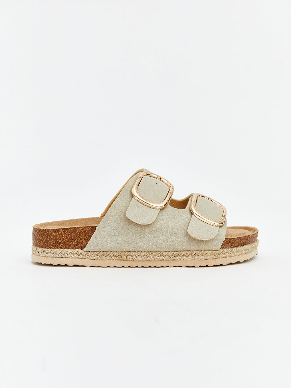 Double Strap Women's Sliders-1