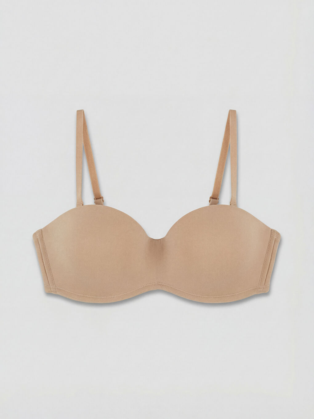 Pembe Balenli Dolgusuz Straplez Sütyen 2'li-3