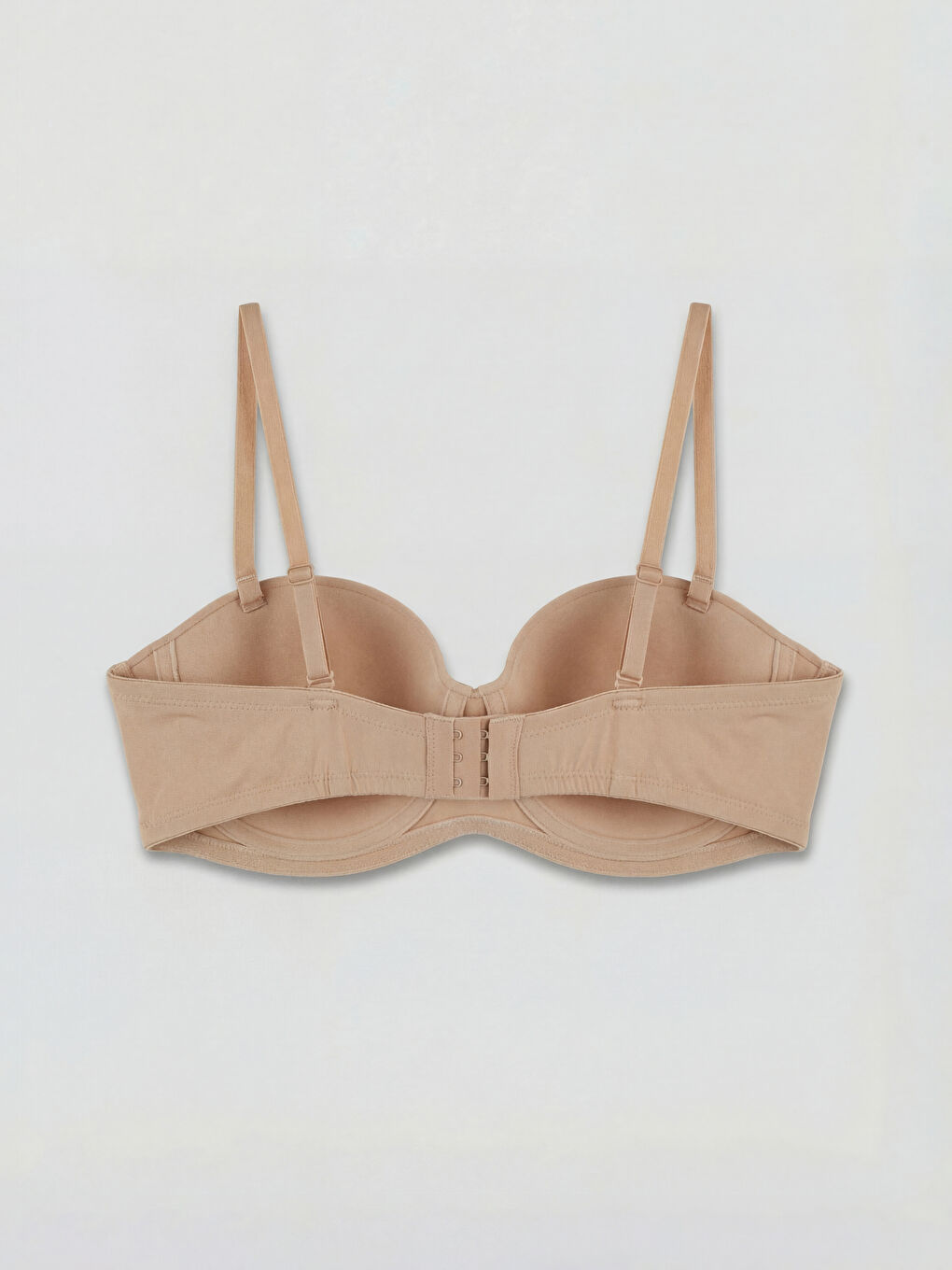 Pembe Balenli Dolgusuz Straplez Sütyen 2'li-4