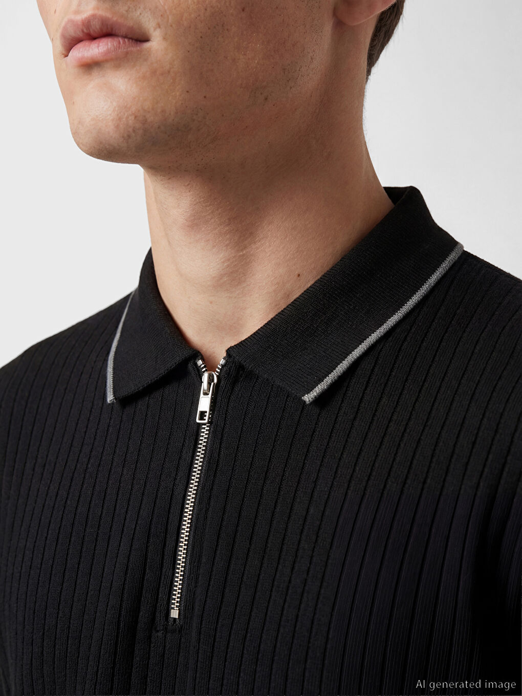 تيشيرت بولو مخطط رجالي-2