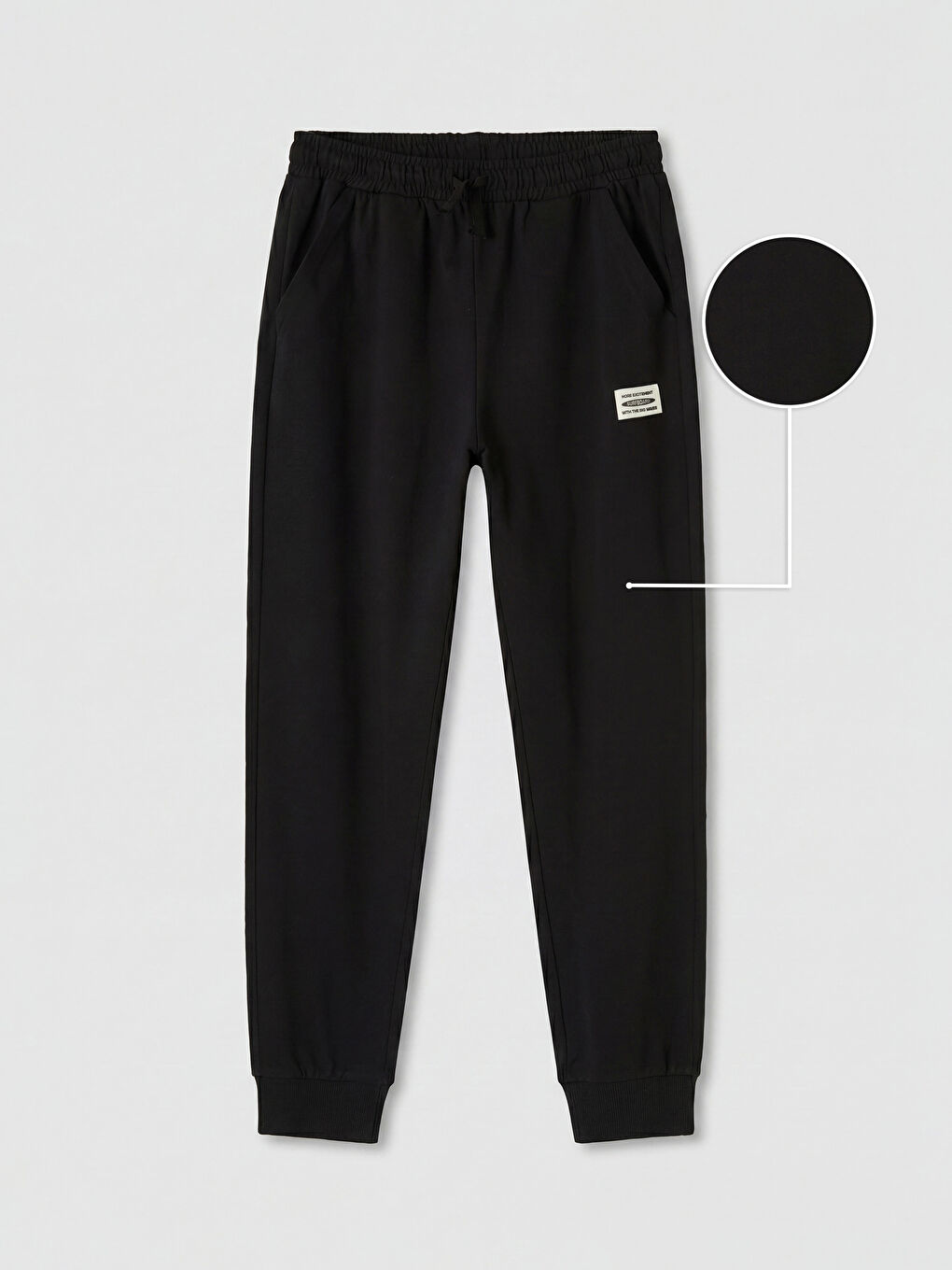 Siyah Erkek Çocuk Jogger Eşofman Altı
