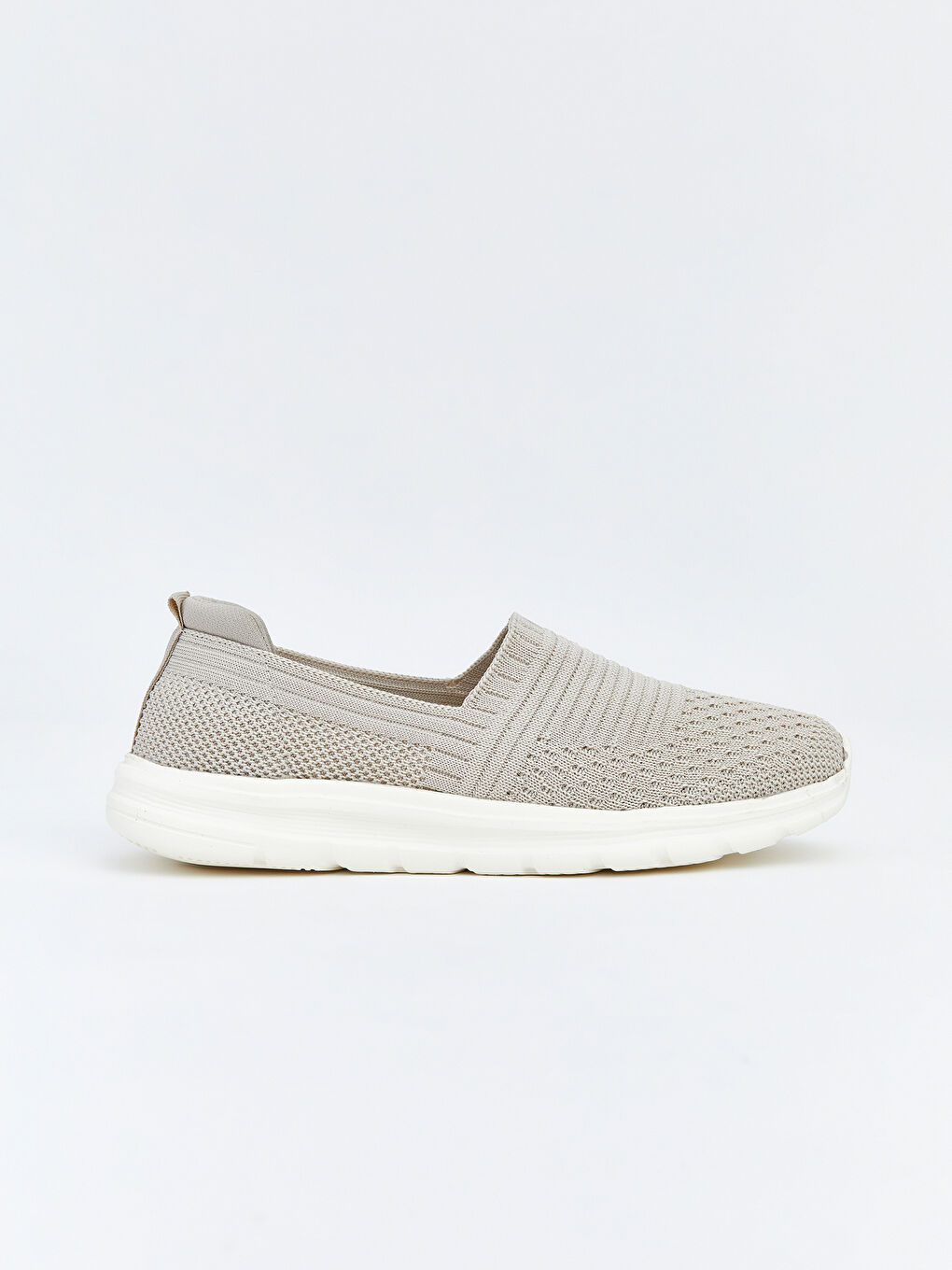 Bej File Detaylı Kadın Spor Ayakkabı-1