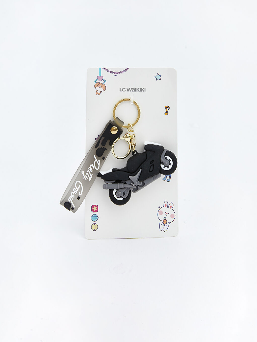 سلسلة مفاتيح خليط من الألوان