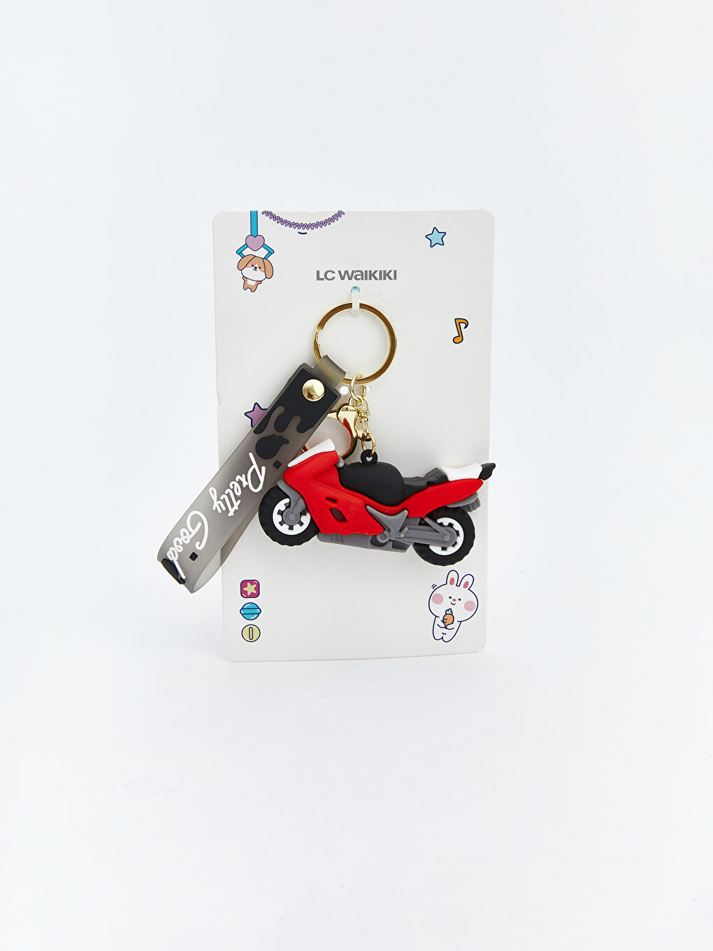 سلسلة مفاتيح خليط من الألوان-3