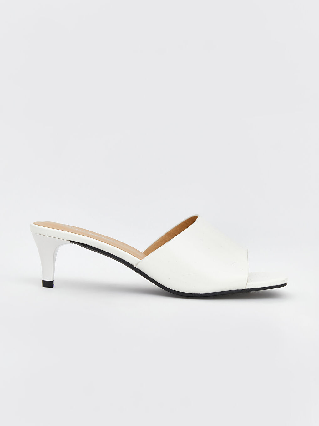 Ψεύτικο Δέρμα Σανδάλια με Τακούνι για γυναίκες-1