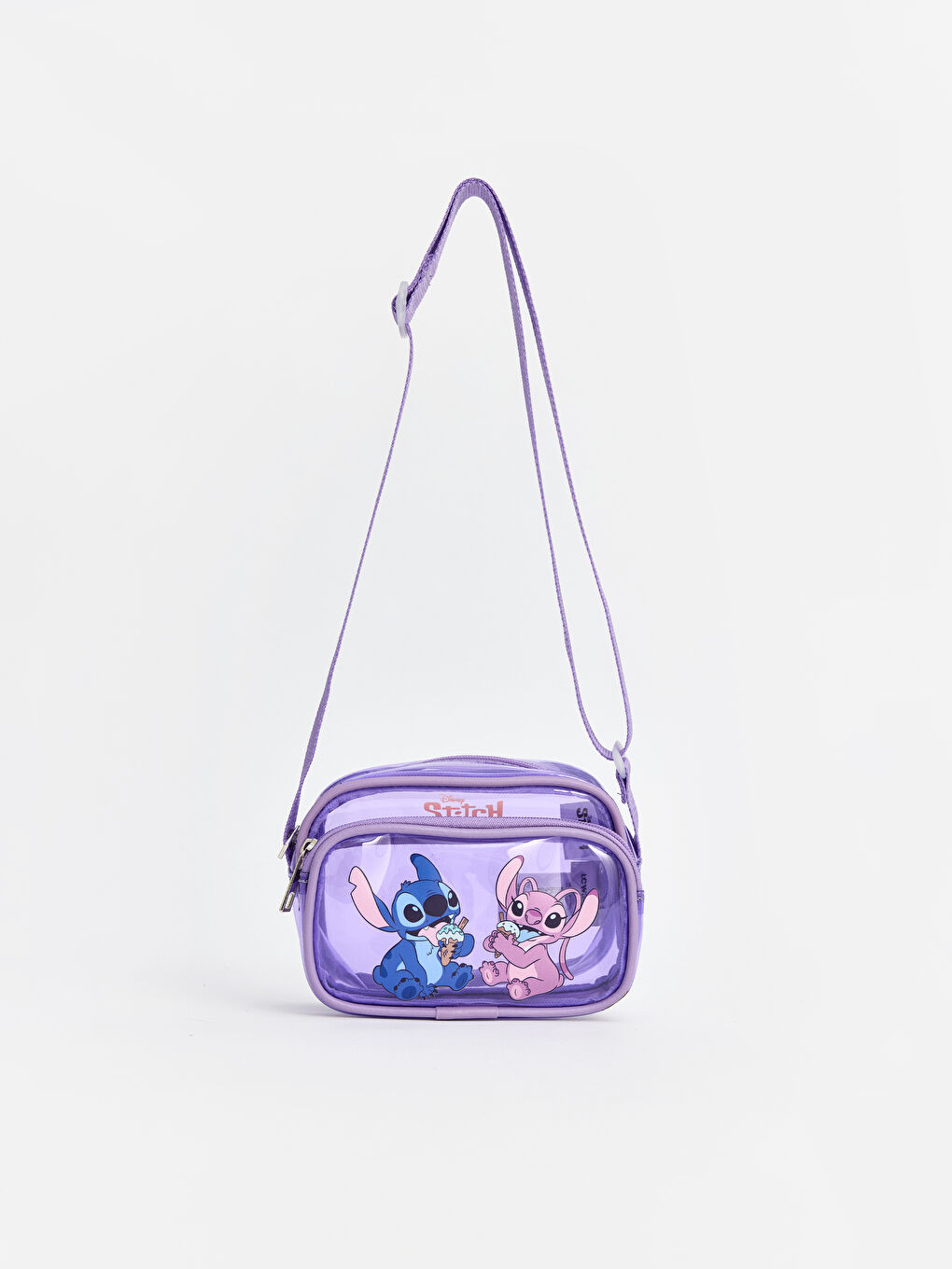 Lila Lilo ve Stitch Baskılı Kız Çocuk Omız Çantası-1