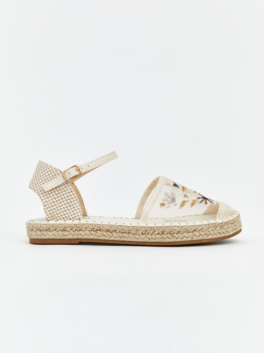 Floral Embroidered Women's Ballet Flats-1