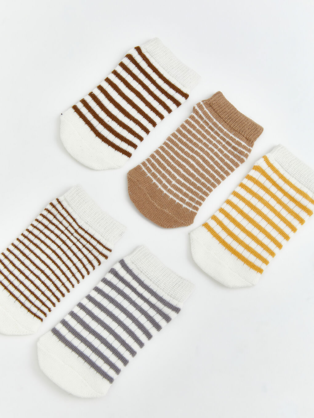 Baby Boy ECRU Trainer Socks-1