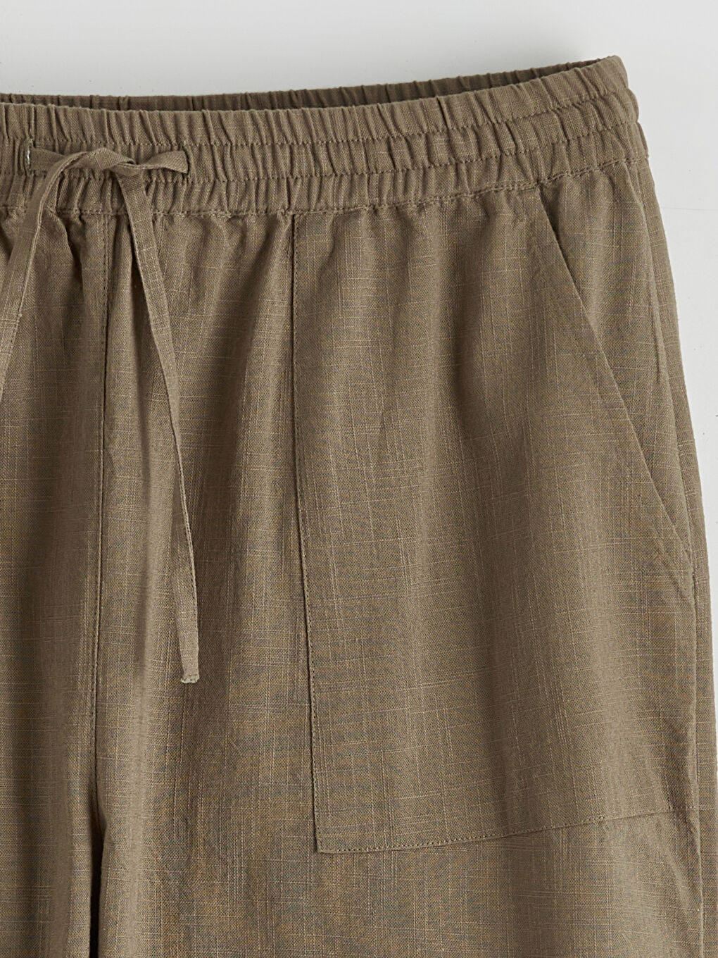 بنطلون للسيدات بخصر مطاطي-5