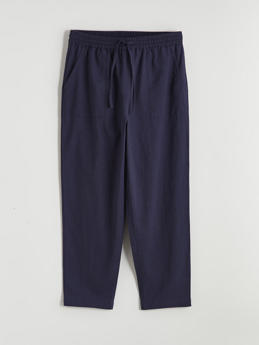 Женские брюки с эластичным поясом-4