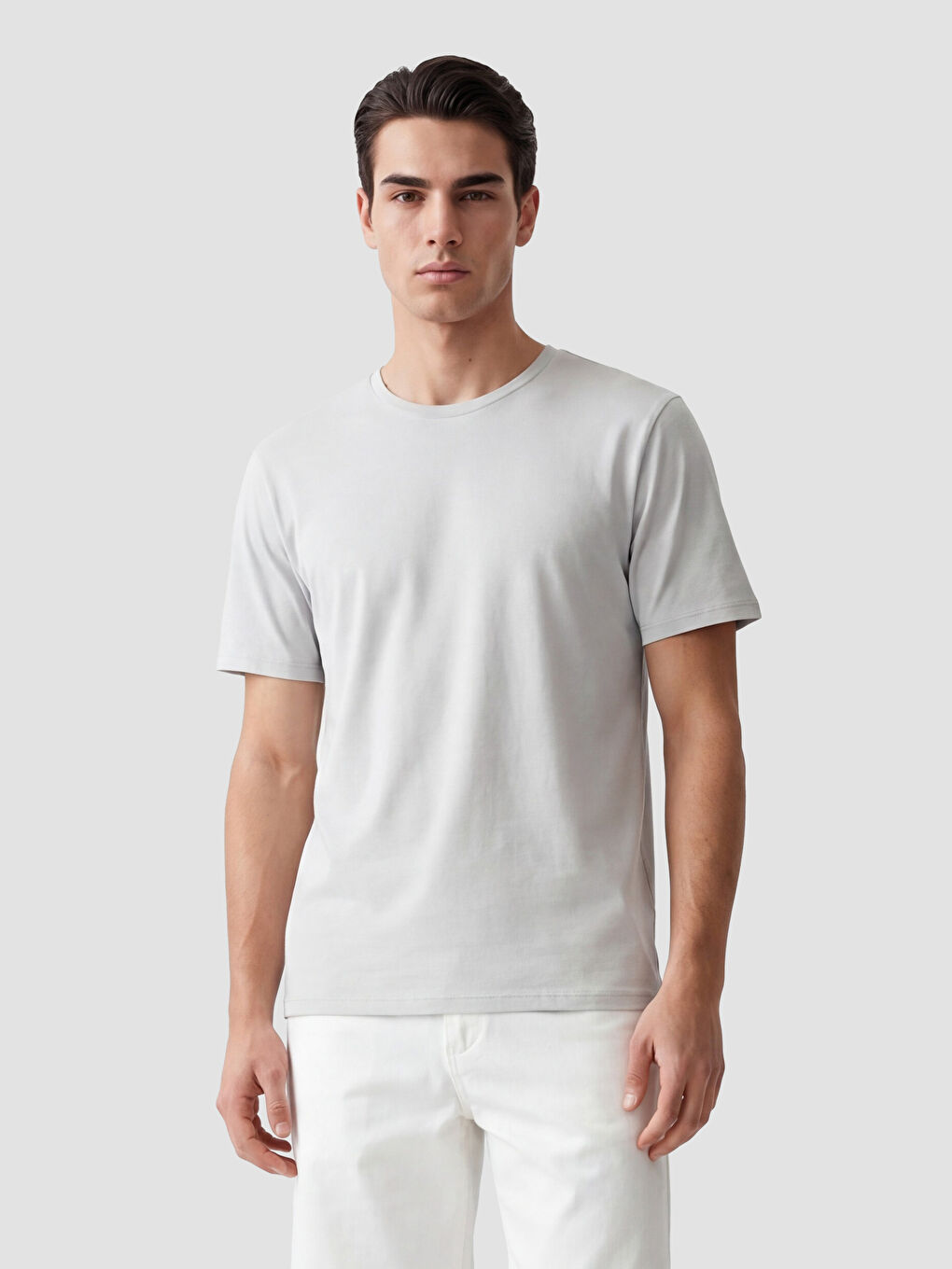 Regular Fit Basic Herren Dry Touch T-Shirt