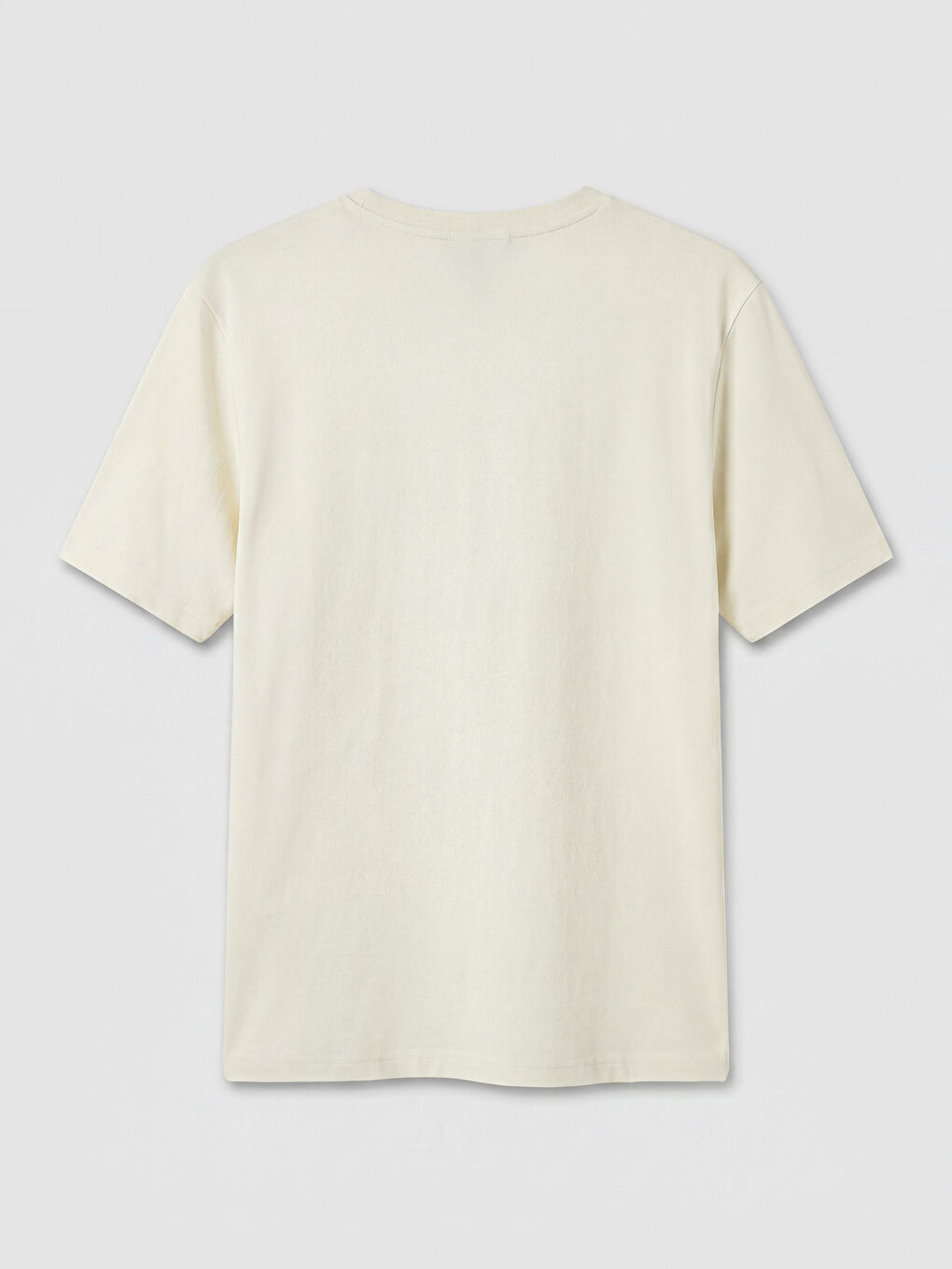 Regular Fit Basic Men's Dry Touch T-Shirt-5