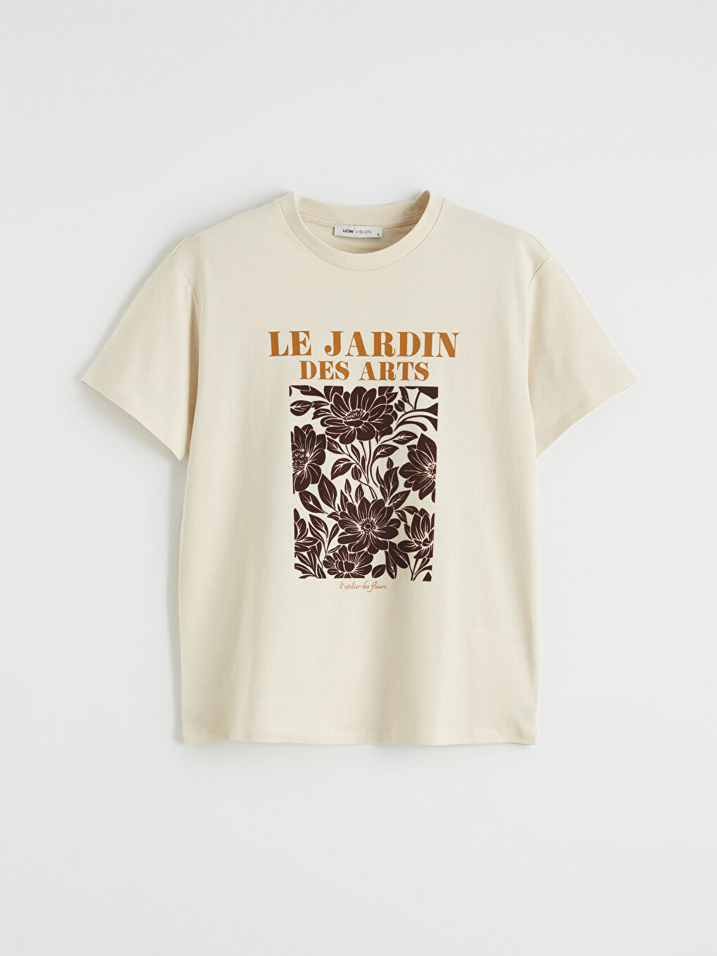 Frau BEIGE T-Shirt-4