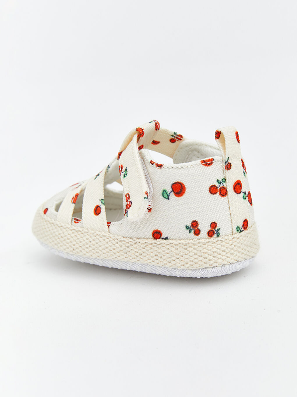 Erdbeerbedruckte Baby-Mädchen-Sandalen-4