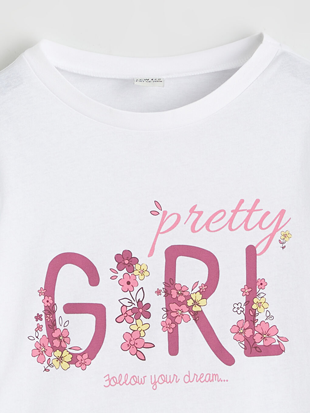 Girl WHITE T-Shirt-1