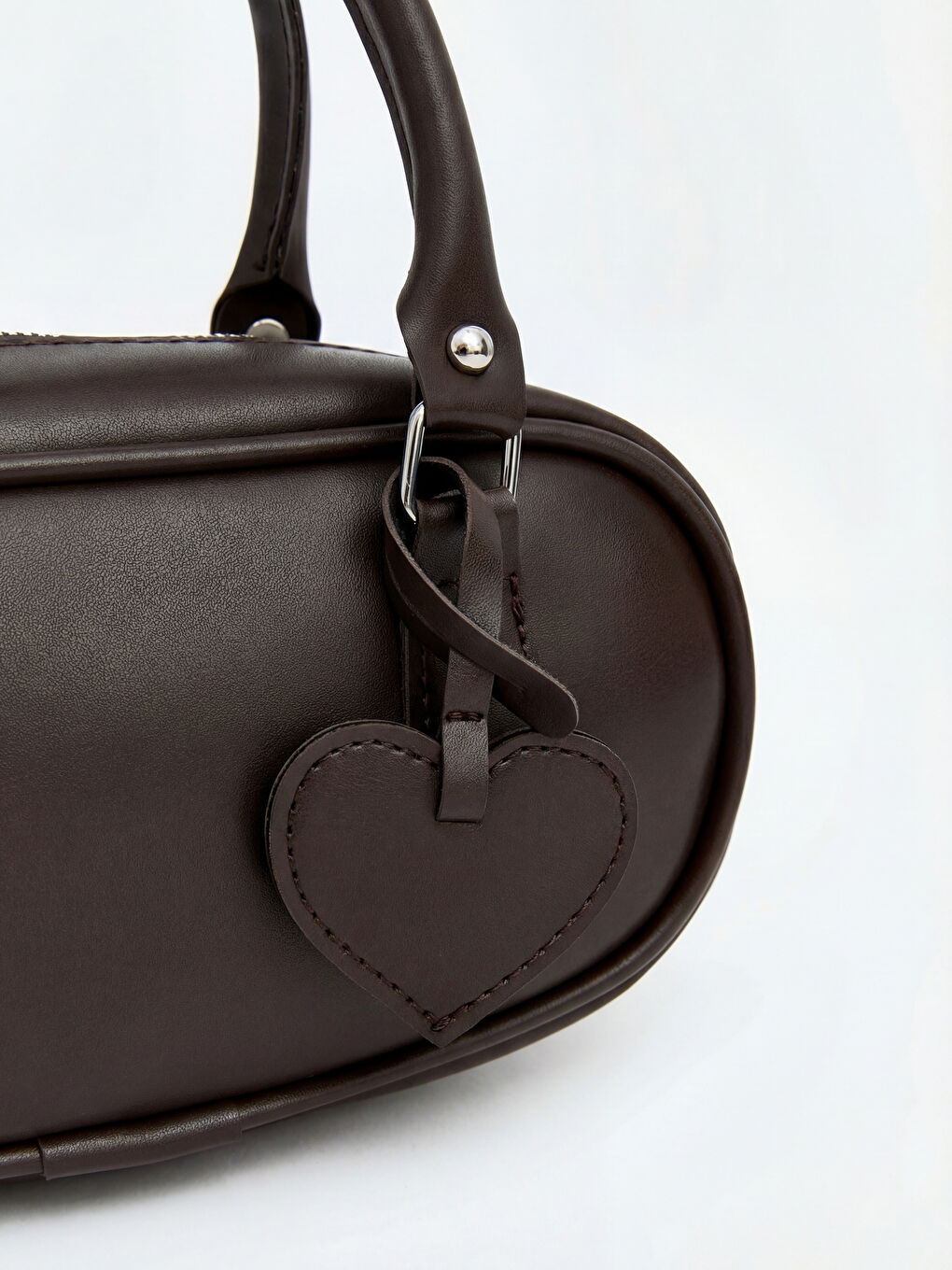 Kahverengi Deri Görünümlü Kız Çocuk Omuz Çantası-2