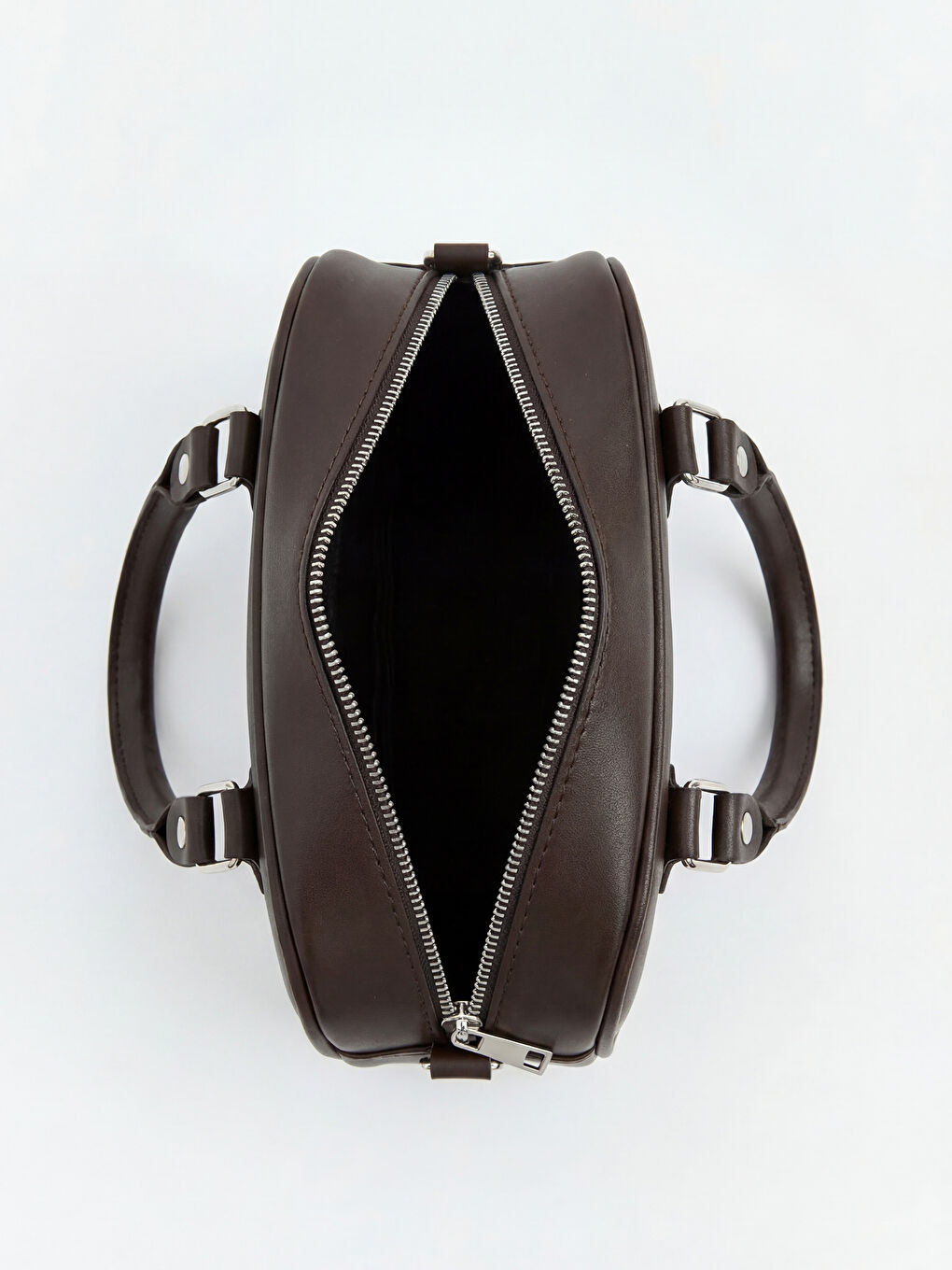 Kahverengi Deri Görünümlü Kız Çocuk Omuz Çantası-3