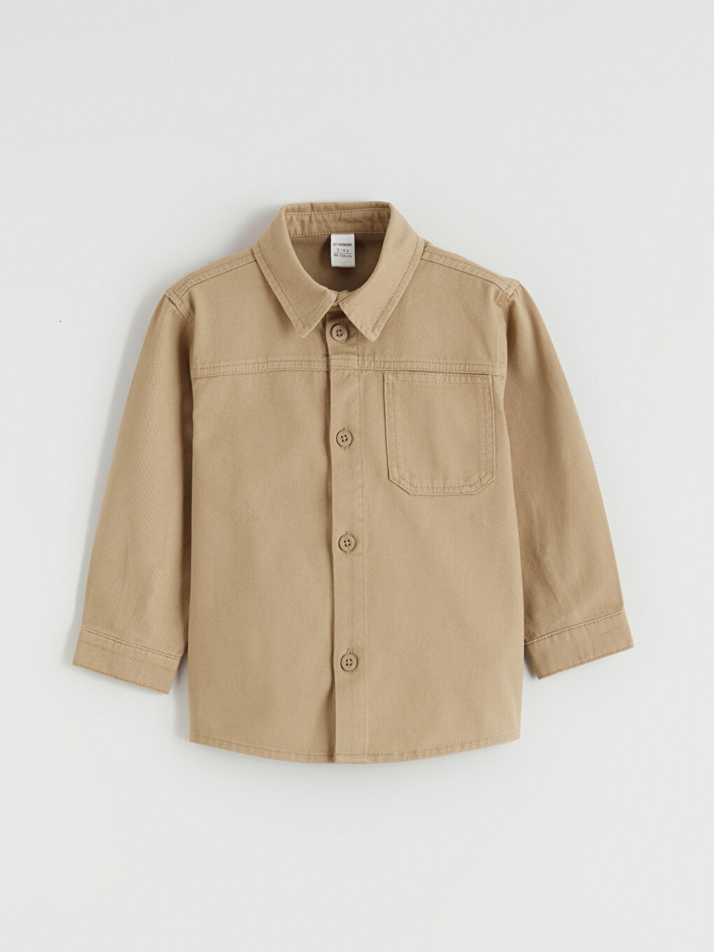 ბიჭებისთვის გაბარდინის პერანგი და შარვალი-1