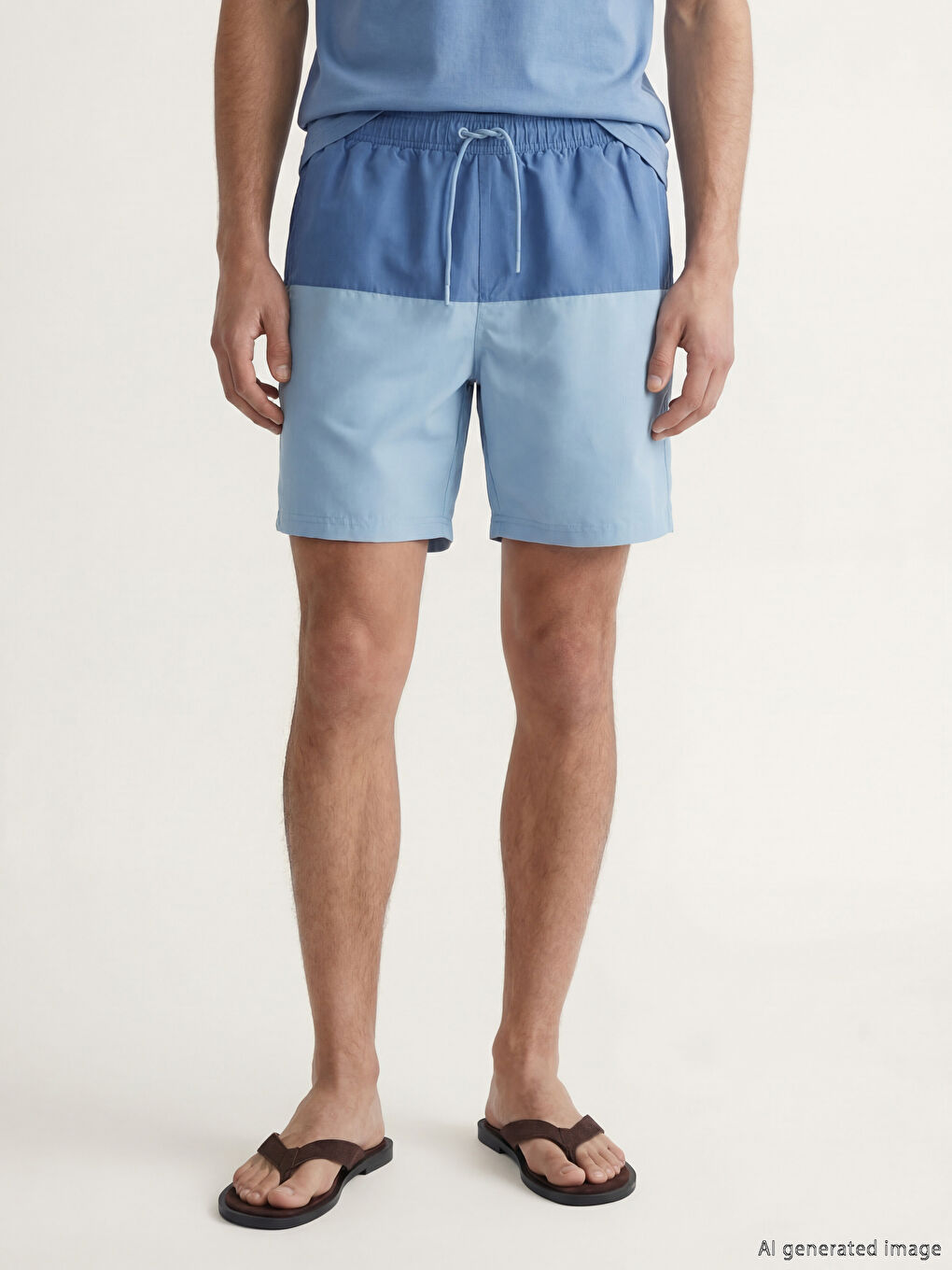 Man BLUE Swimming Shorts-1