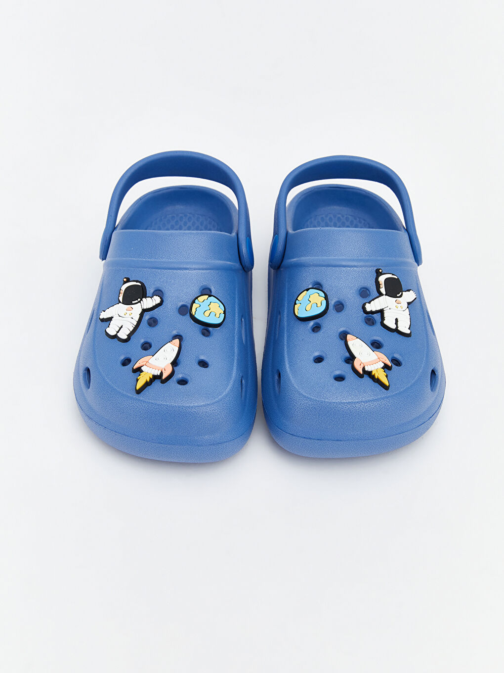 Astronaut Print Baby Boy Beach Sandals-2