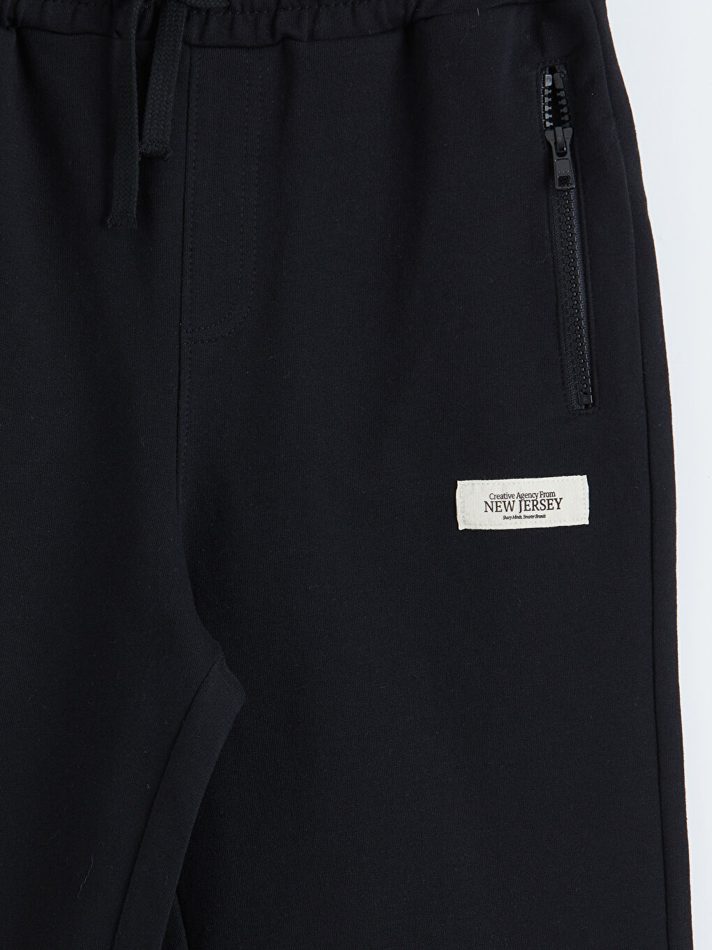 Siyah Beli Lastikli Erkek Çocuk Şort-2