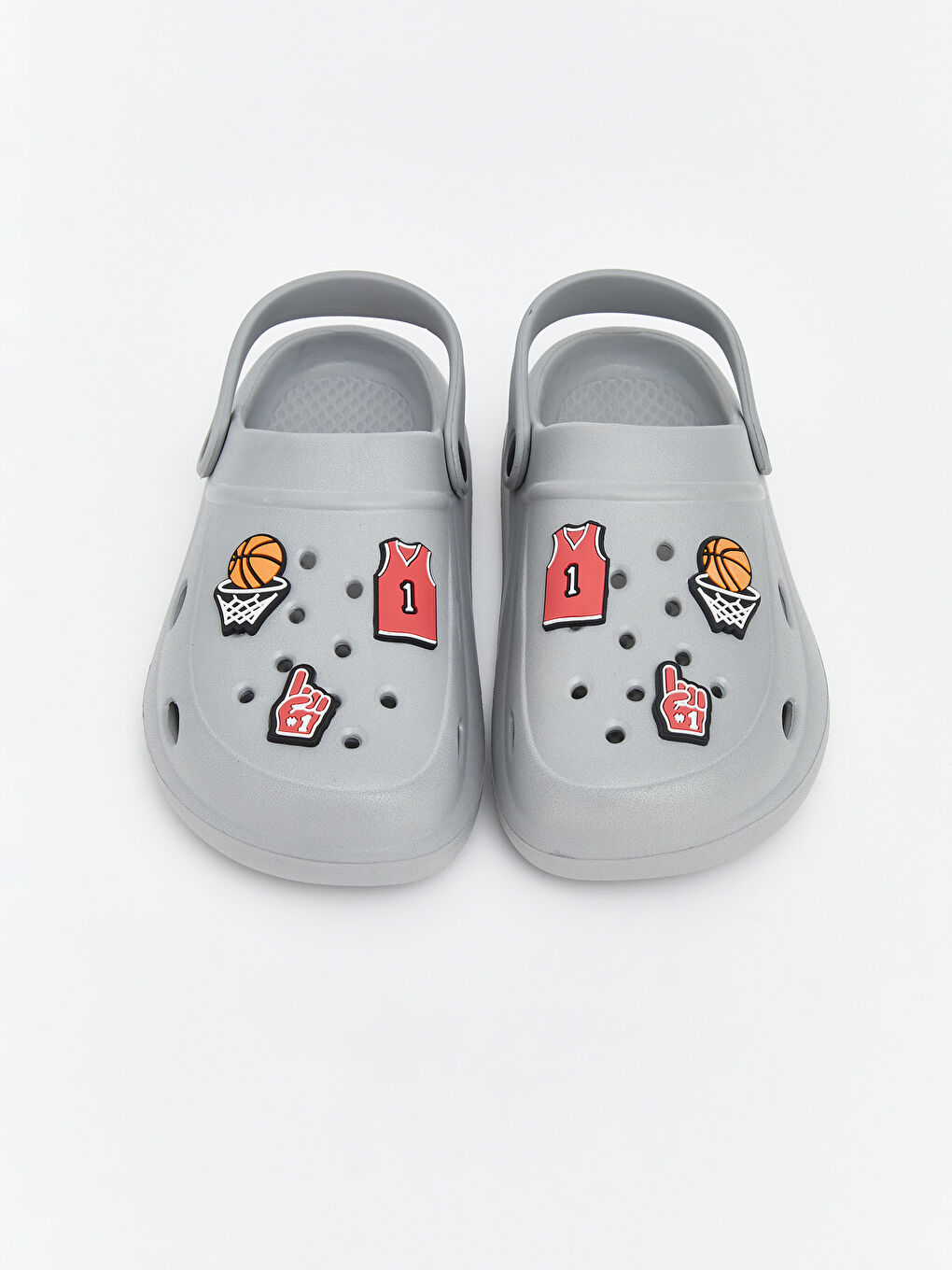 Boy GREY Clogs-2