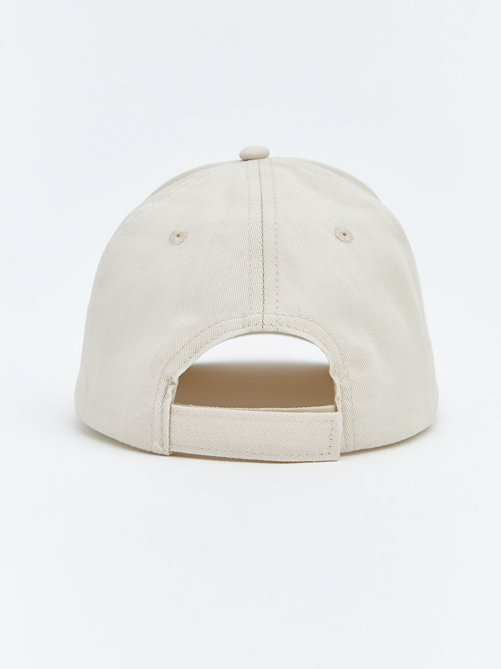 Ekru Yazı Nakışlı Kız Çocuk Kep Şapka-2