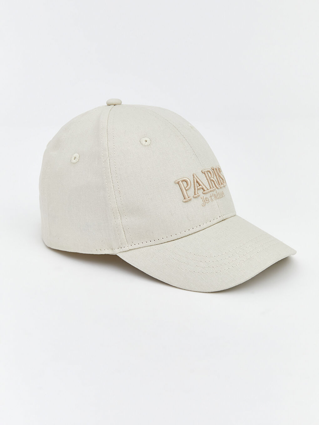 Girl ECRU Baseball Cap-1