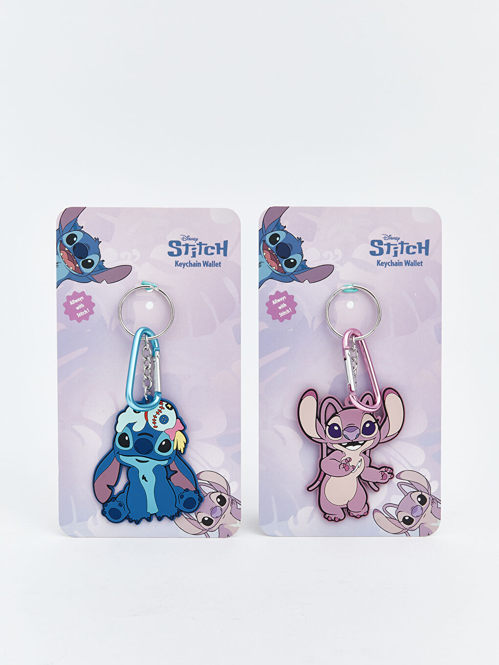 Lilo ve Stitch Figürlü Metal Anahtarlık