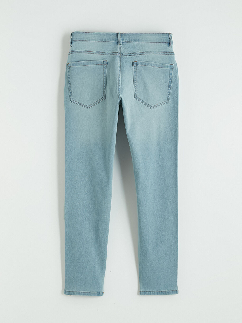 Мужчины Индиго Джинсы-5