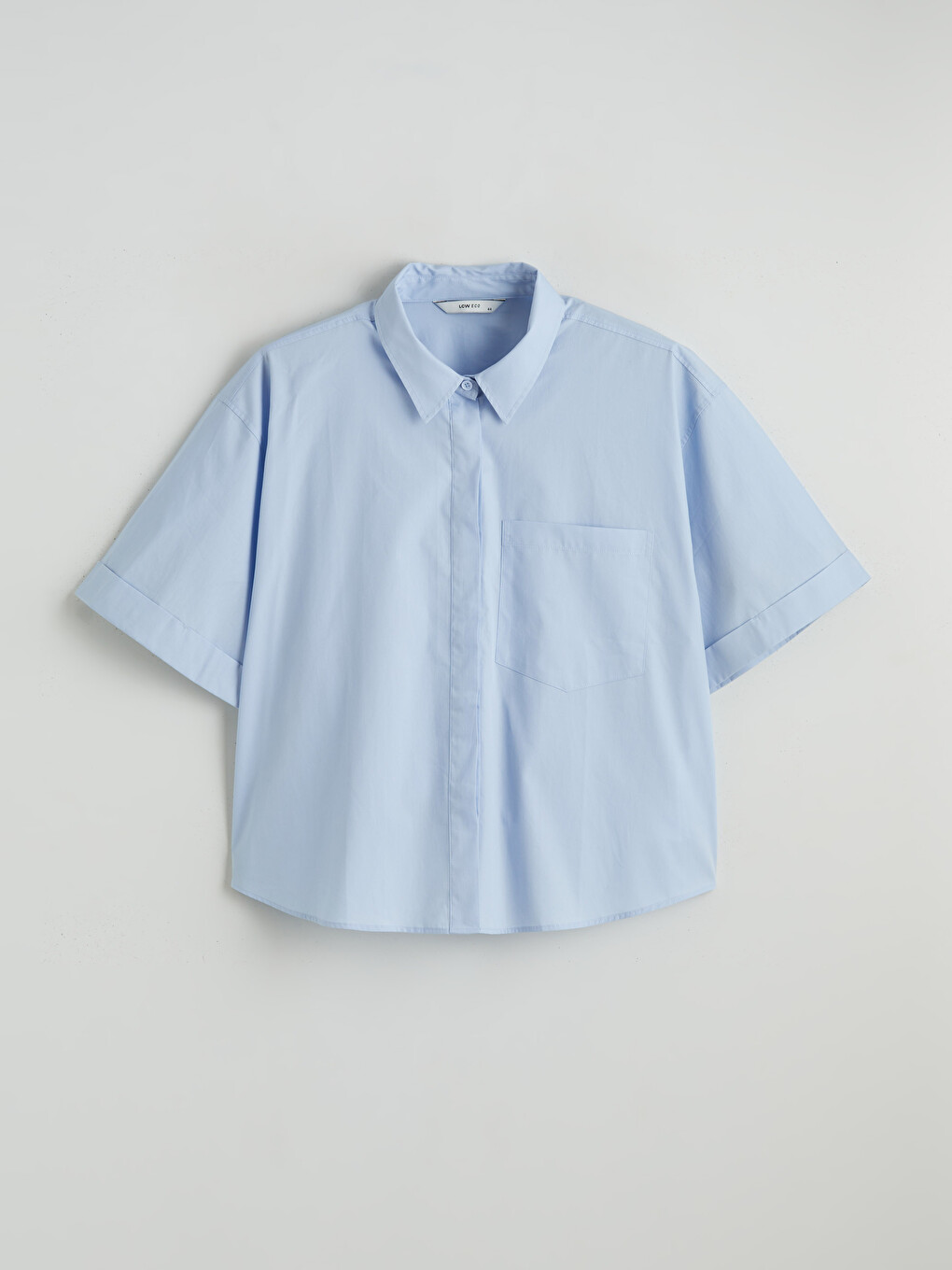 Oversize Poplin Women's Shirt-2