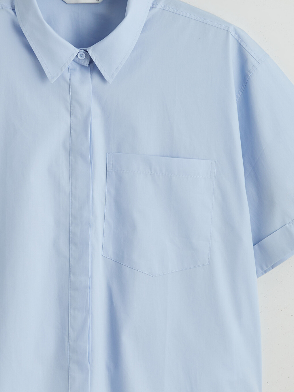 Oversize Poplin Women's Shirt-3