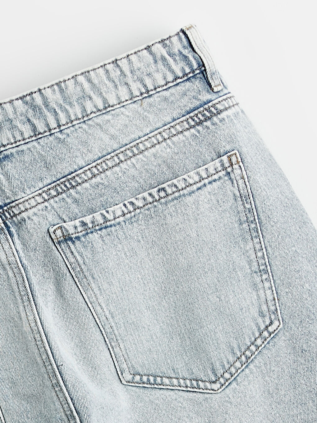 Man INDIGO Denim Shorts-5