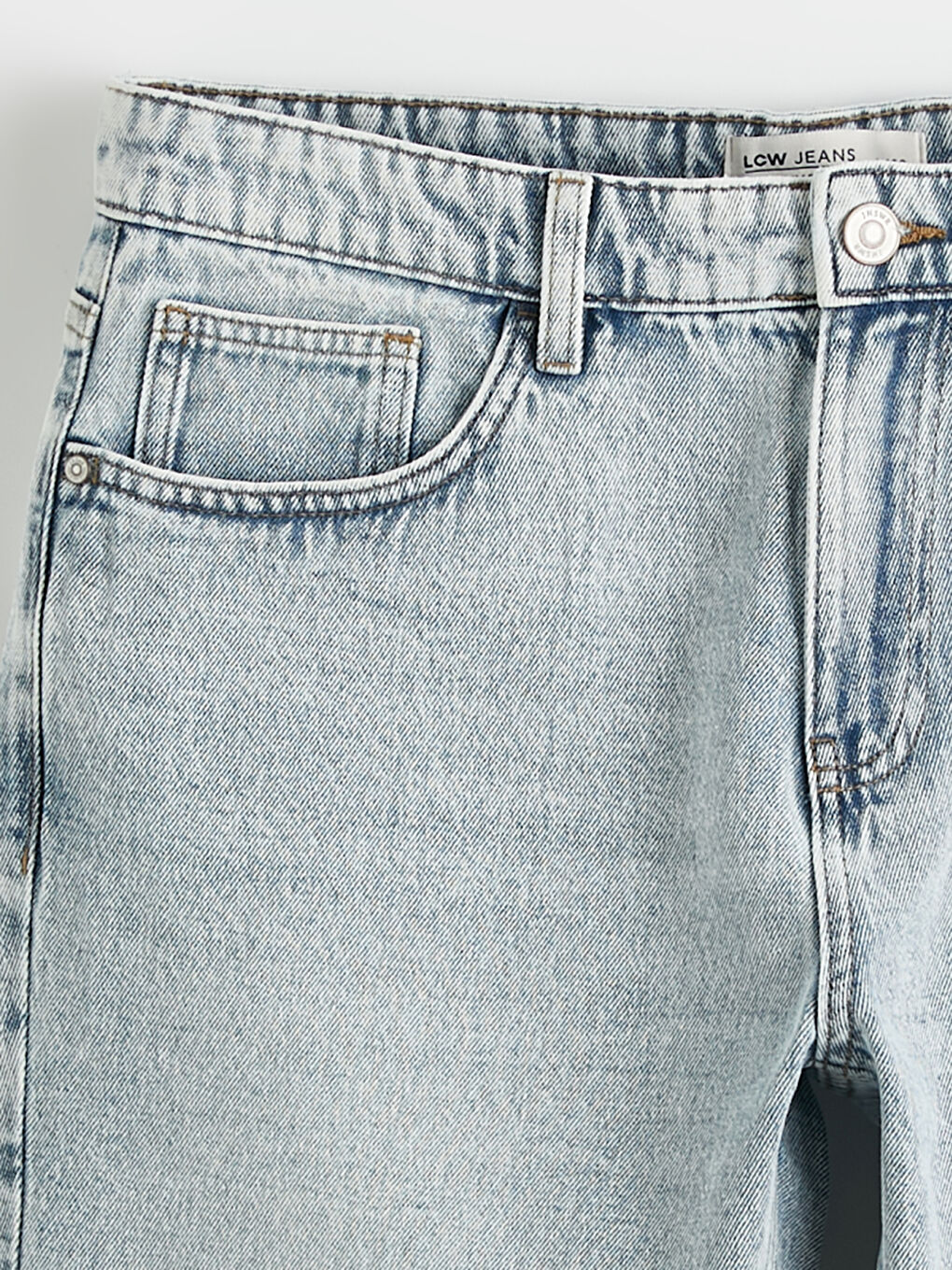 Man INDIGO Denim Shorts-6