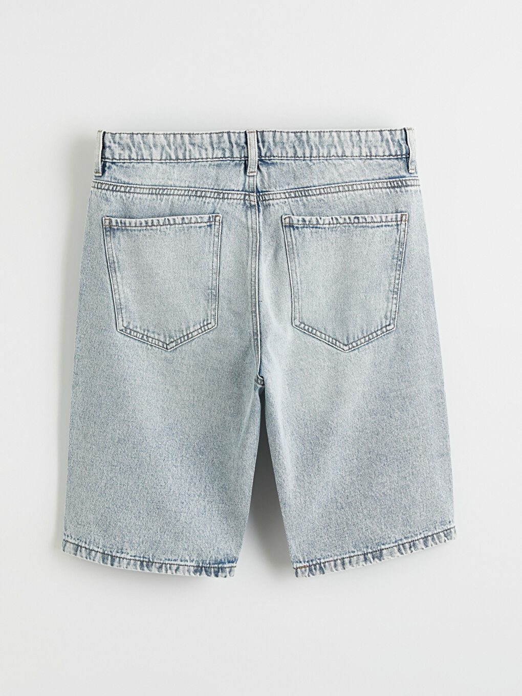 Man INDIGO Denim Shorts-7