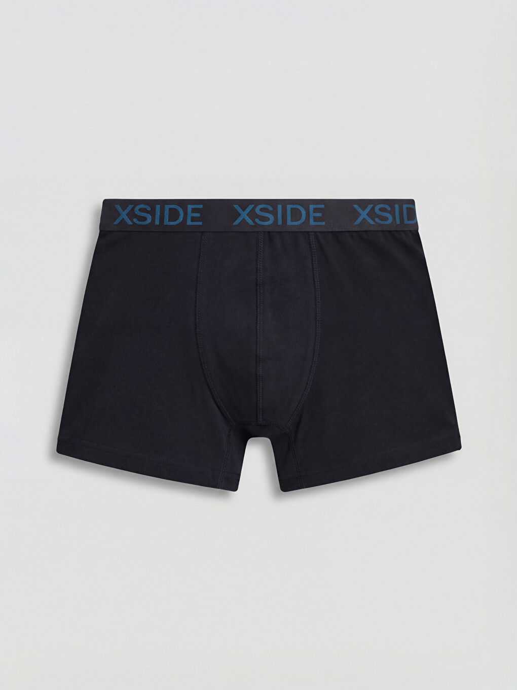 Petrol Pamuklu Esnek Erkek 3'lü Boxer-4