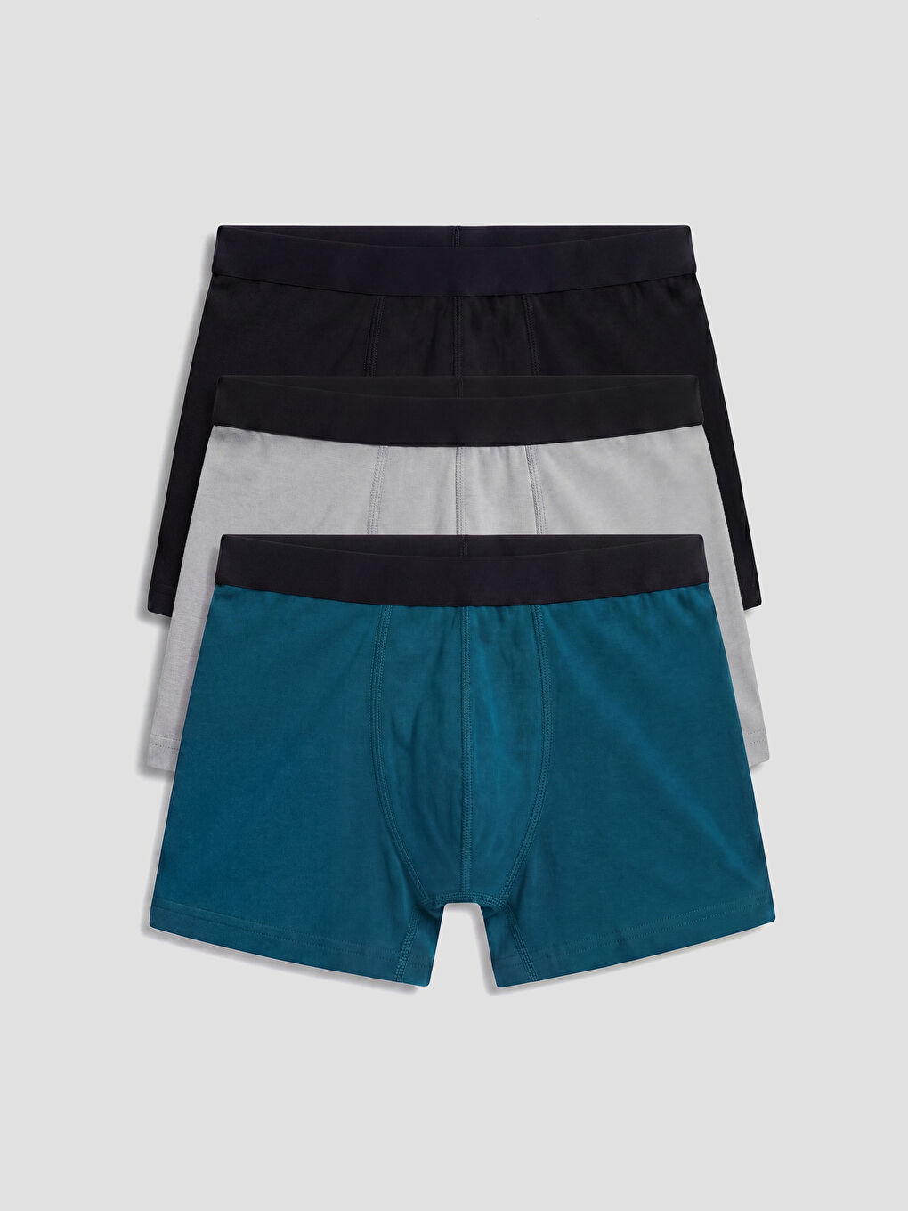 Cotton Elastic Men's 3-Pack Boxer