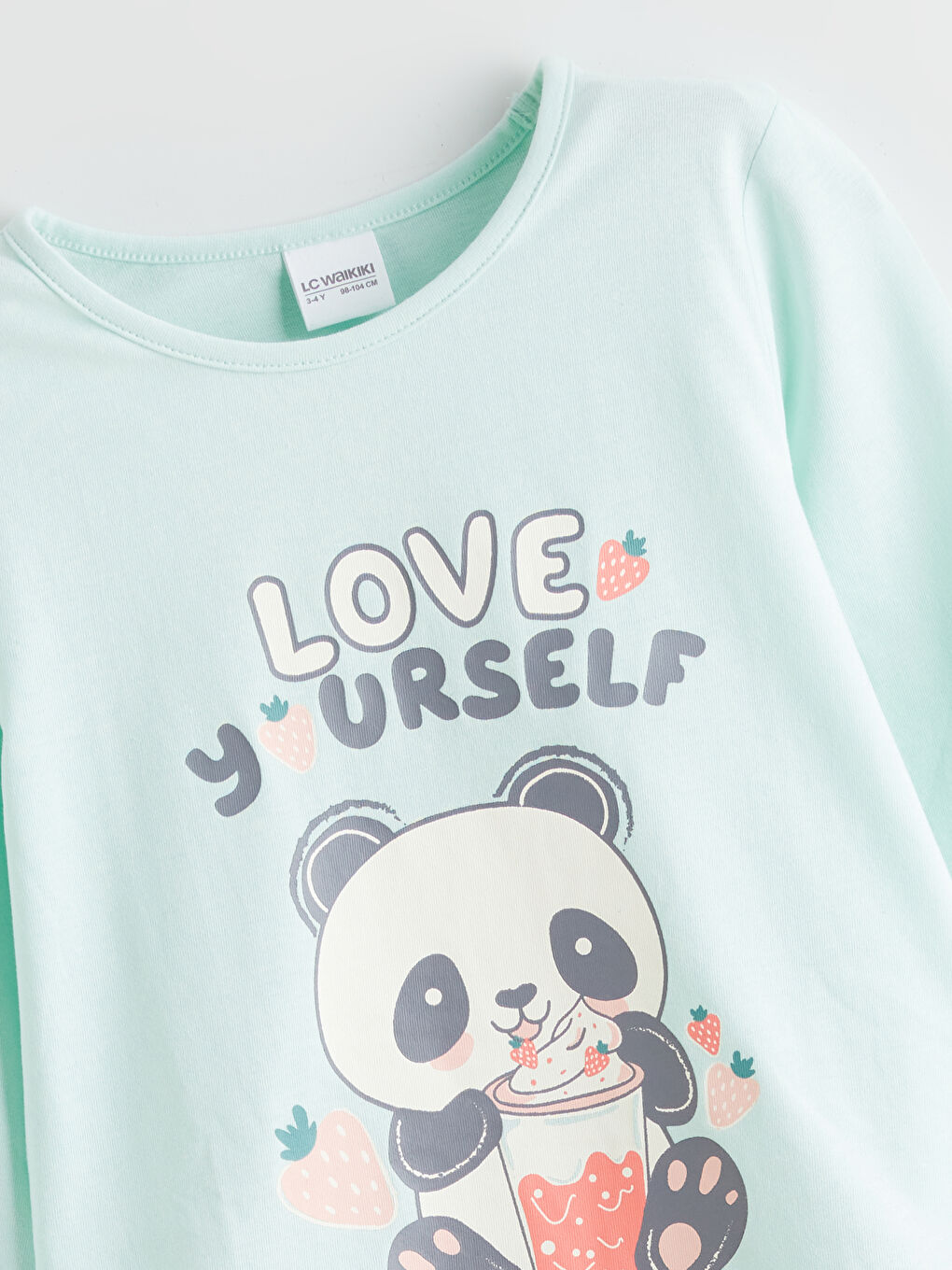 Girl TURQUOISE Pyjama Top-1