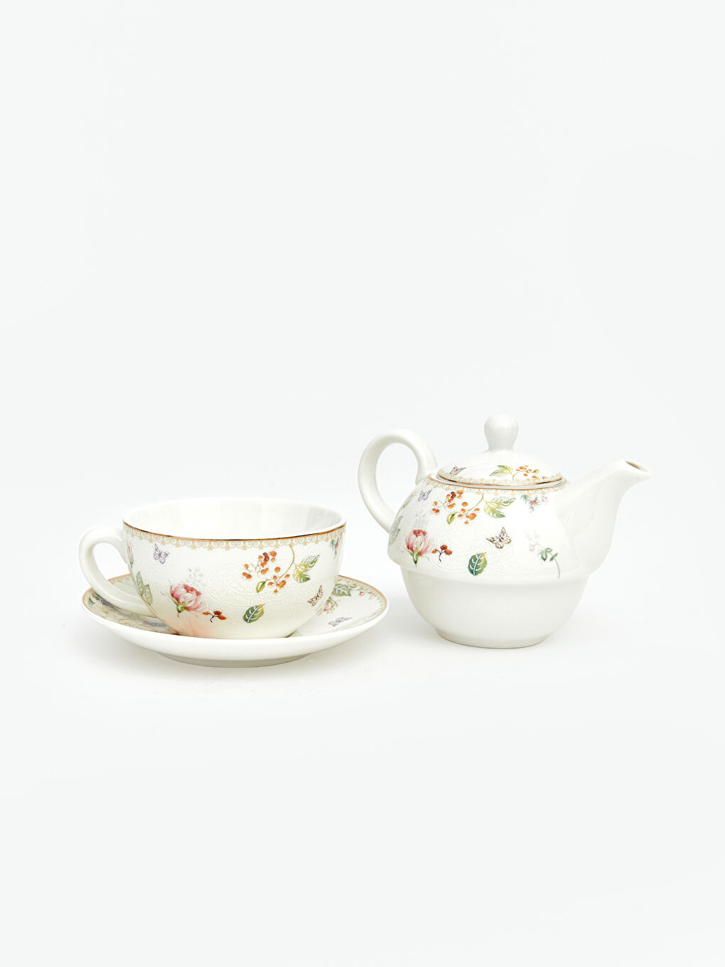 Karışık Porselen Demlik 460 ml-3