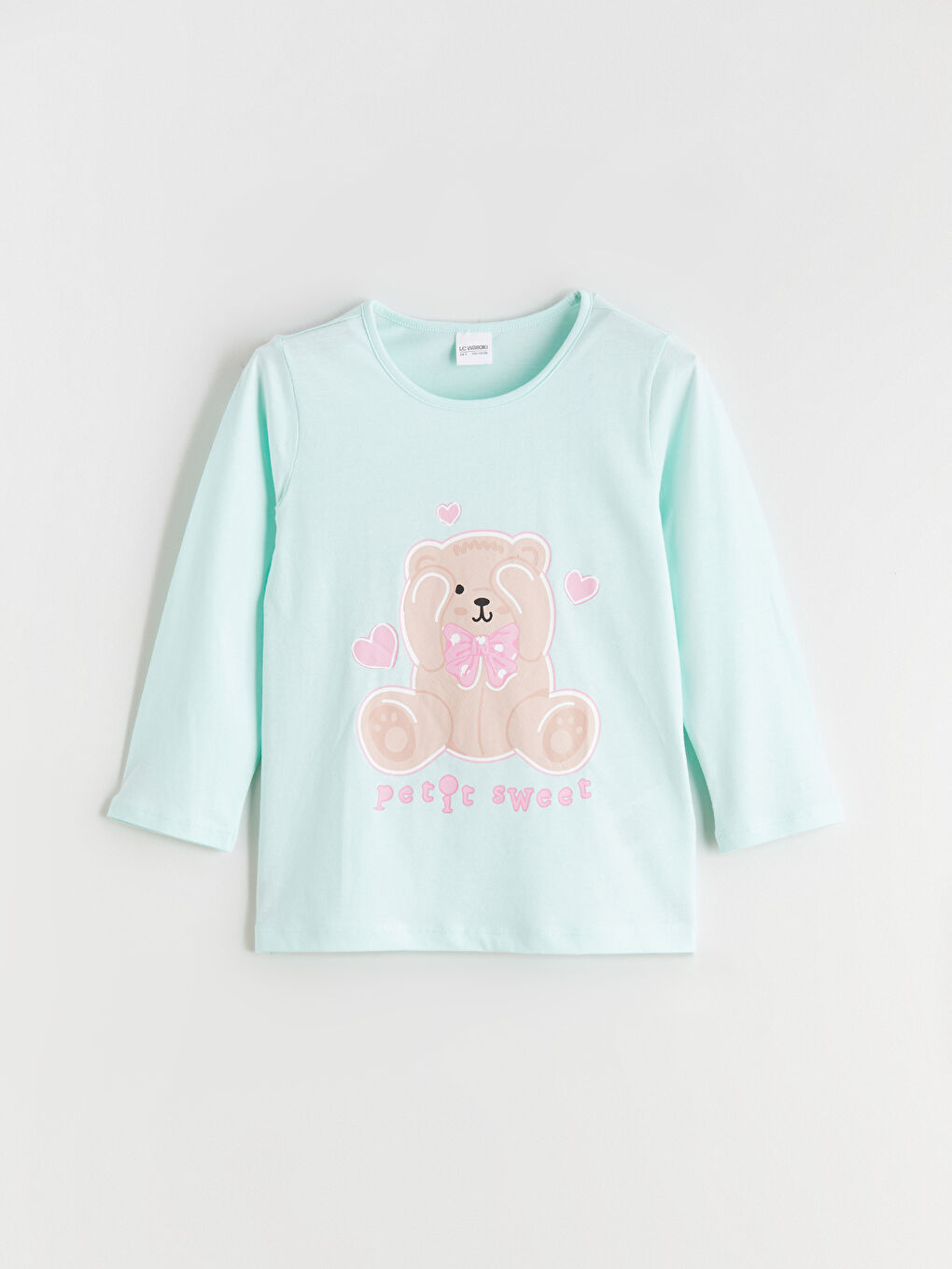 قميص بيجاما فيروزي فتاة