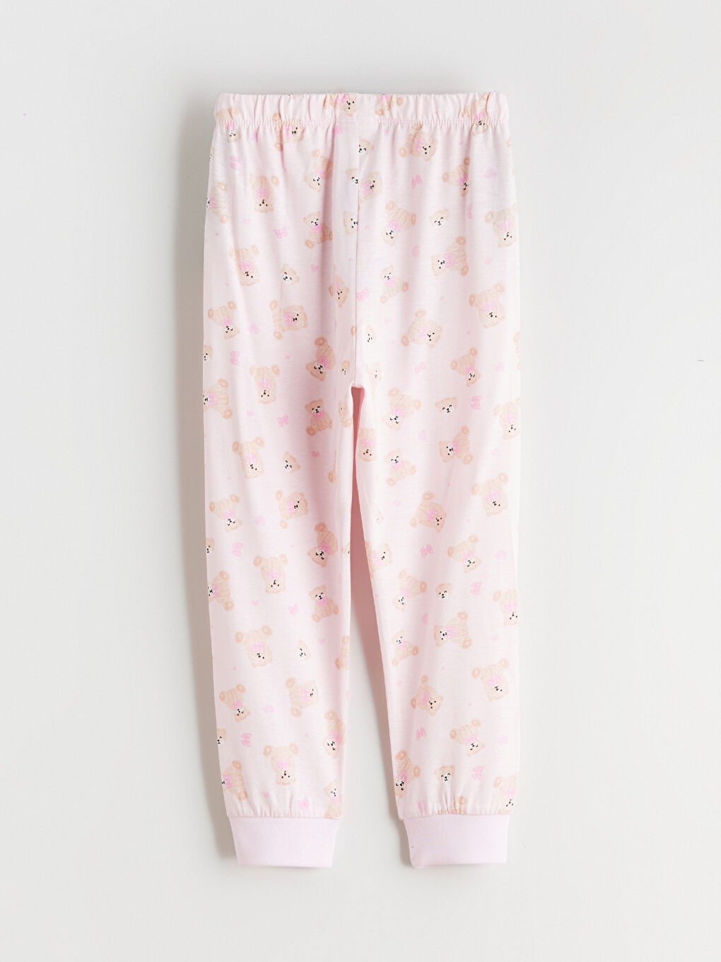 بنطلون بيجاما وردي فتاة-2